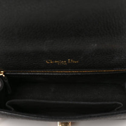 Christian Dior Grained Calfskin Small Diorama Flap Bag Black 5 of 8