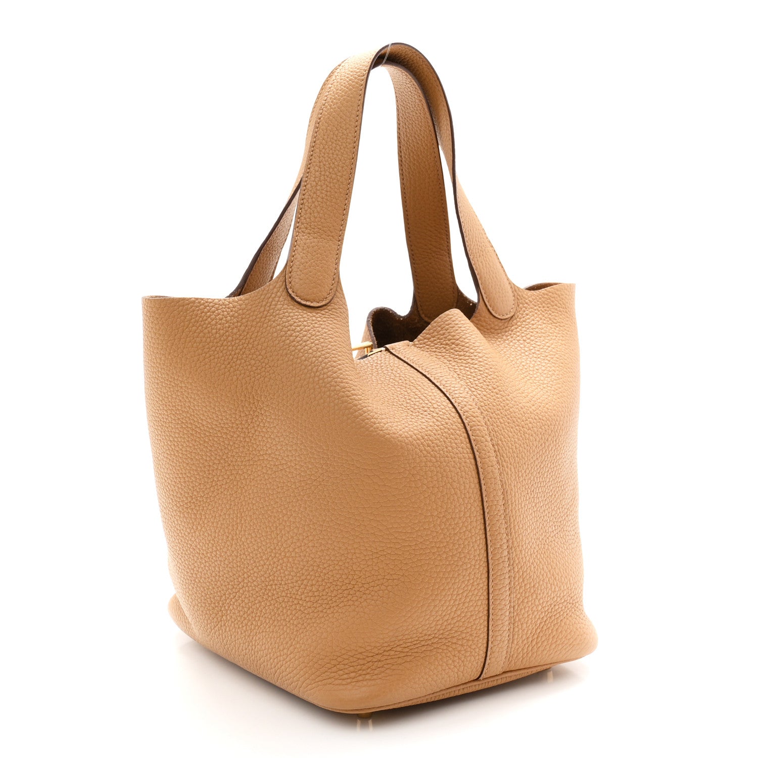 Hermes Taurillon Clemence Picotin Lock 18 PM Chai 3 of 11