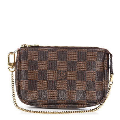 Louis Vuitton Damier Ebene Mini Pochette Accessories 1 of 6