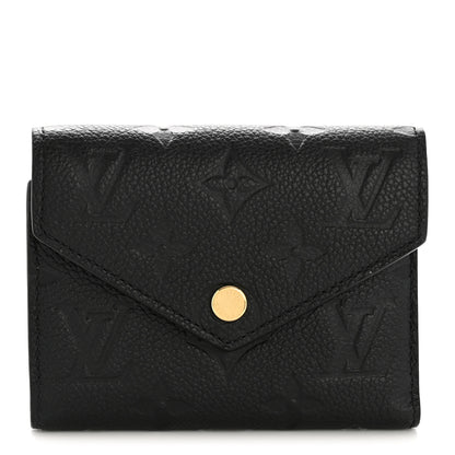 Louis Vuitton Empreinte Victorine Wallet Black 1 of 7