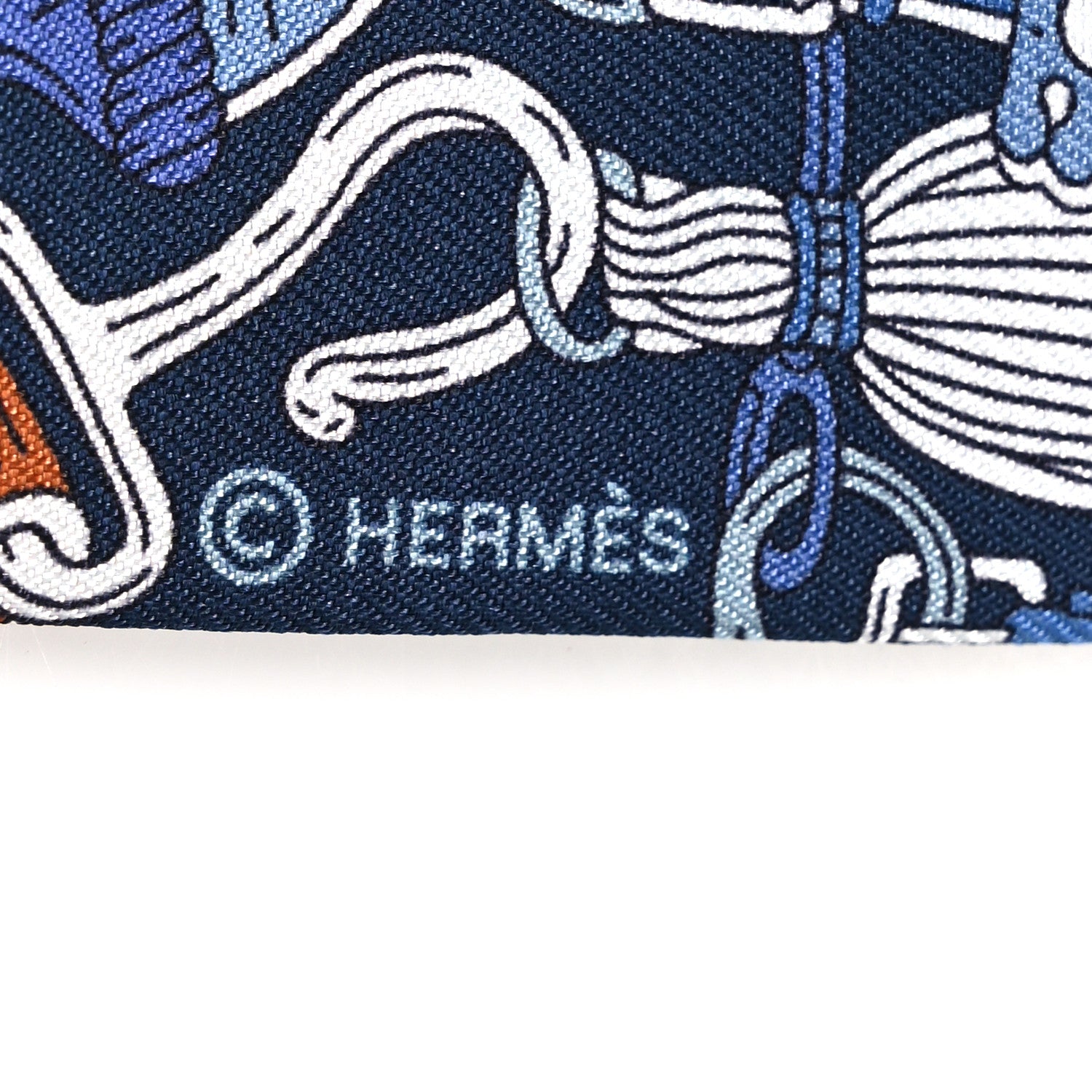 Hermes Silk Bouquets Selliers Twilly 4 of 4