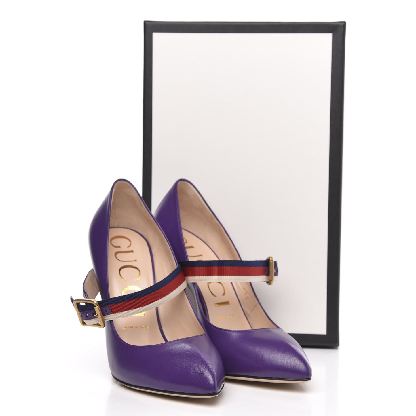 Malaga Kid Sylvie High Heel Pumps 39 Shine Purple