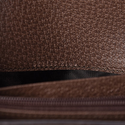 Gucci GG Supreme Monogram Web Ophidia Continental Wallet Brown 7 of 8