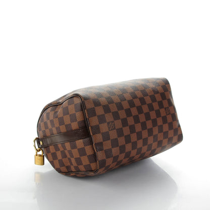 Louis Vuitton Damier Ebene Speedy Bandouliere 25 4 of 8