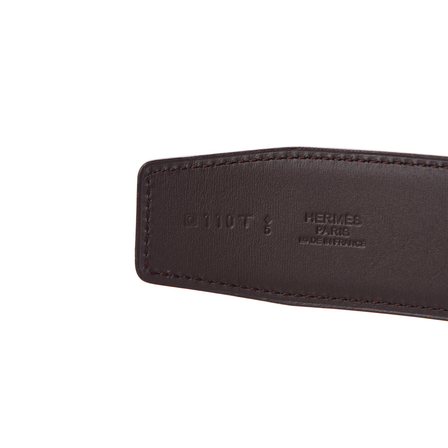 Box Chamonix 32mm H Belt 110 Black Chocolate