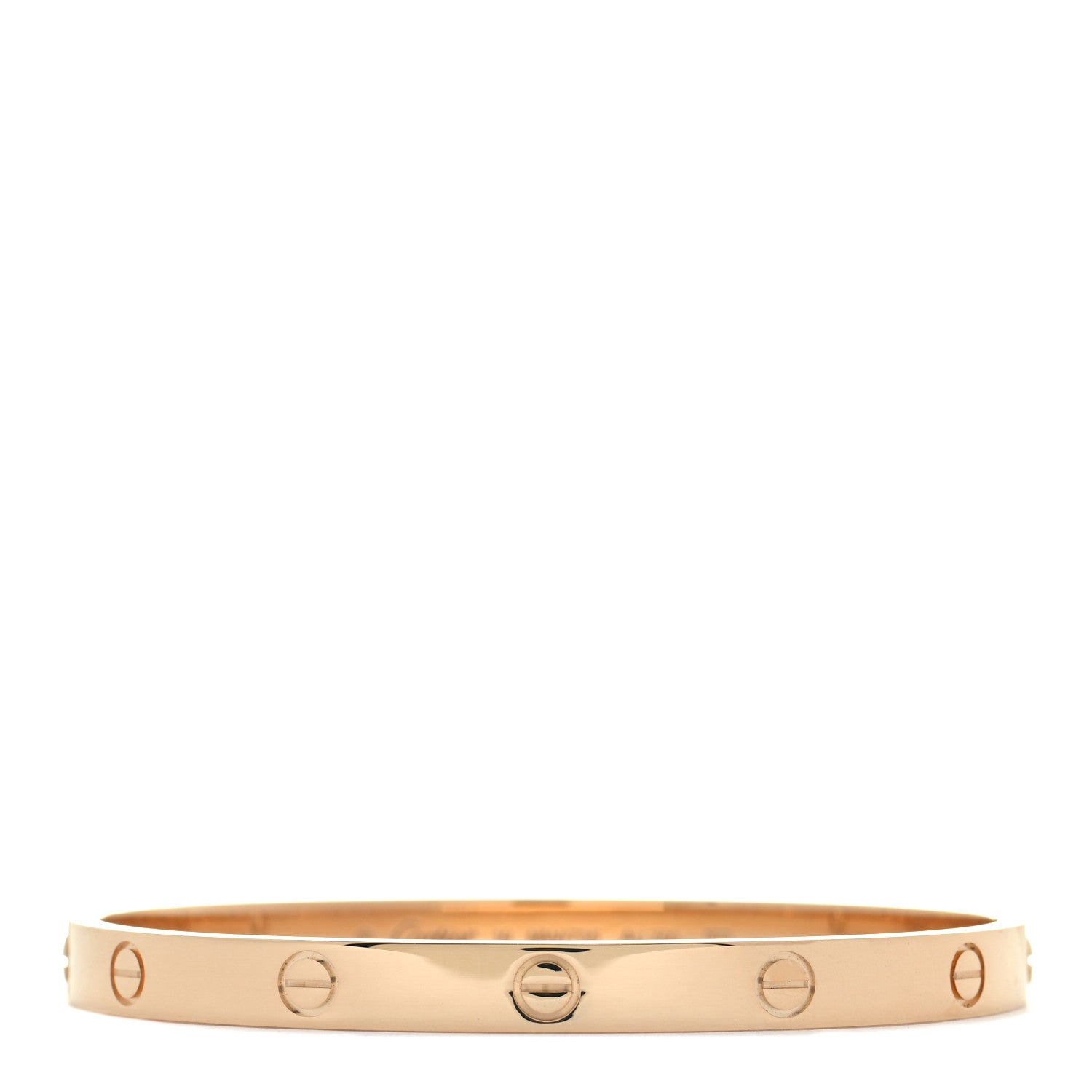Cartier 18K Yellow Gold LOVE Bracelet 19 1 of 6