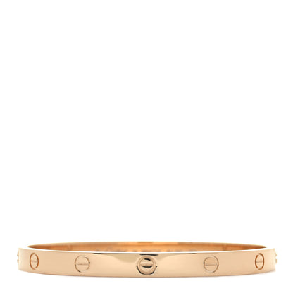 Cartier 18K Yellow Gold LOVE Bracelet 19 1 of 6
