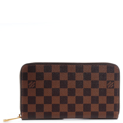 Louis Vuitton Damier Ebene Zippy Organizer Wallet 1 of 7