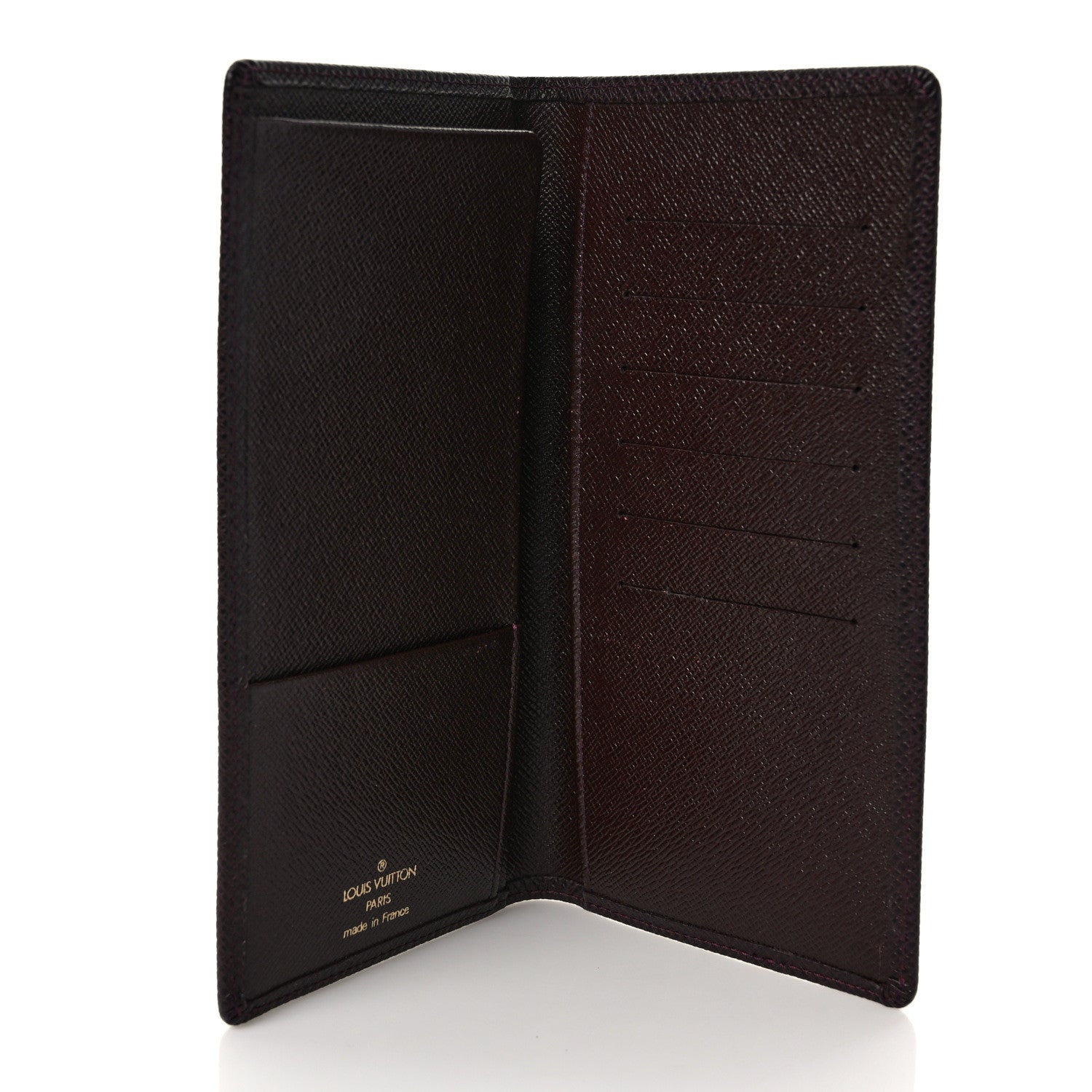 Louis Vuitton Taiga Porte Valeurs Organizer Wallet Acajou 5 of 6