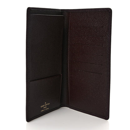 Louis Vuitton Taiga Porte Valeurs Organizer Wallet Acajou 5 of 6