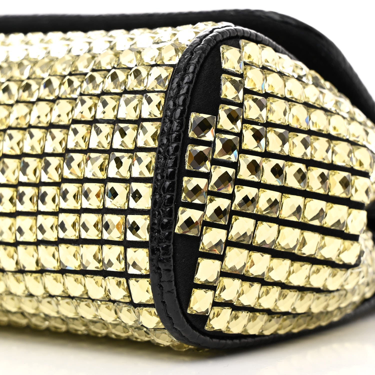 Dolce & Gabbana Stampa Iguana Embossed Crystal Small Miss Sicily Satchel Gold 9 of 10