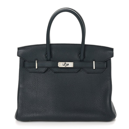 Hermes Togo BIRKIN 30 Bleu Obscur 1 of 10