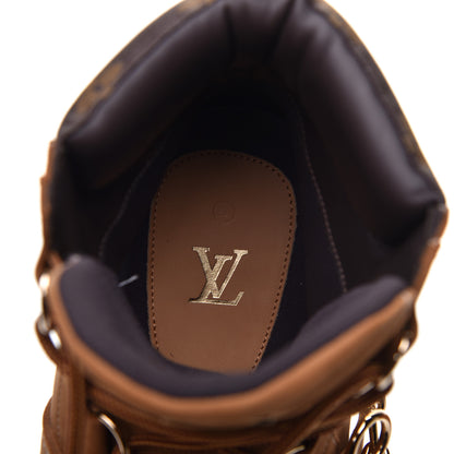 Louis Vuitton Suede Calfskin Monogram Mens Creeper Ankle Boots 9.5 Beige 8 of 11