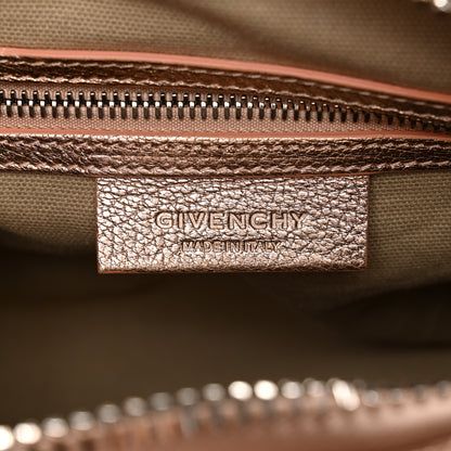 Givenchy Metallic Sugar Goatskin Mini Antigona Light Pink 6 of 11