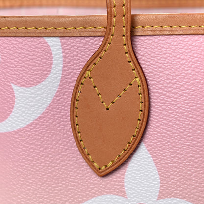 Louis Vuitton Monogram Giant By The Pool Neverfull MM Light Pink 19 of 23