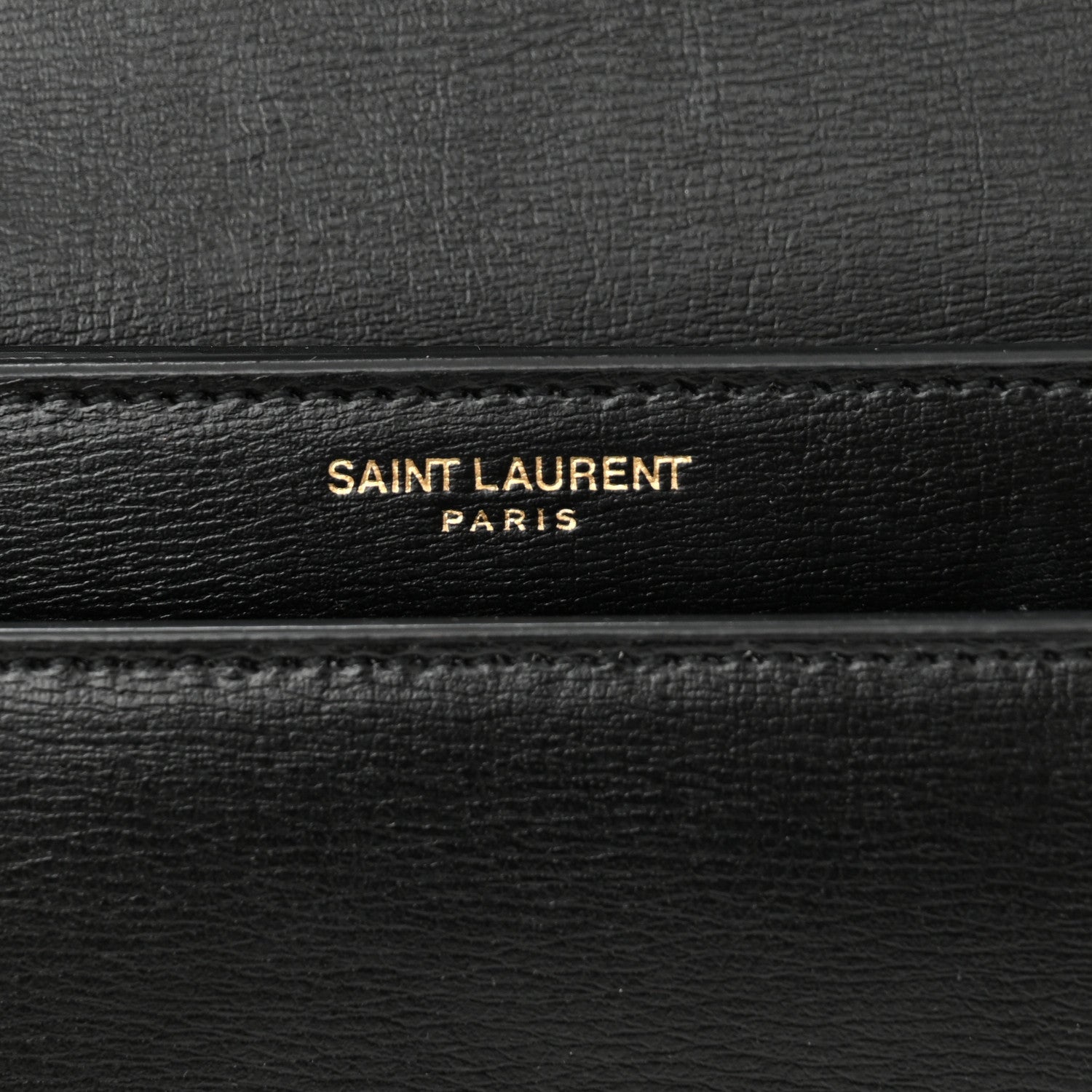 Saint Laurent Calfskin Medium Monogram Sunset Black 6 of 11