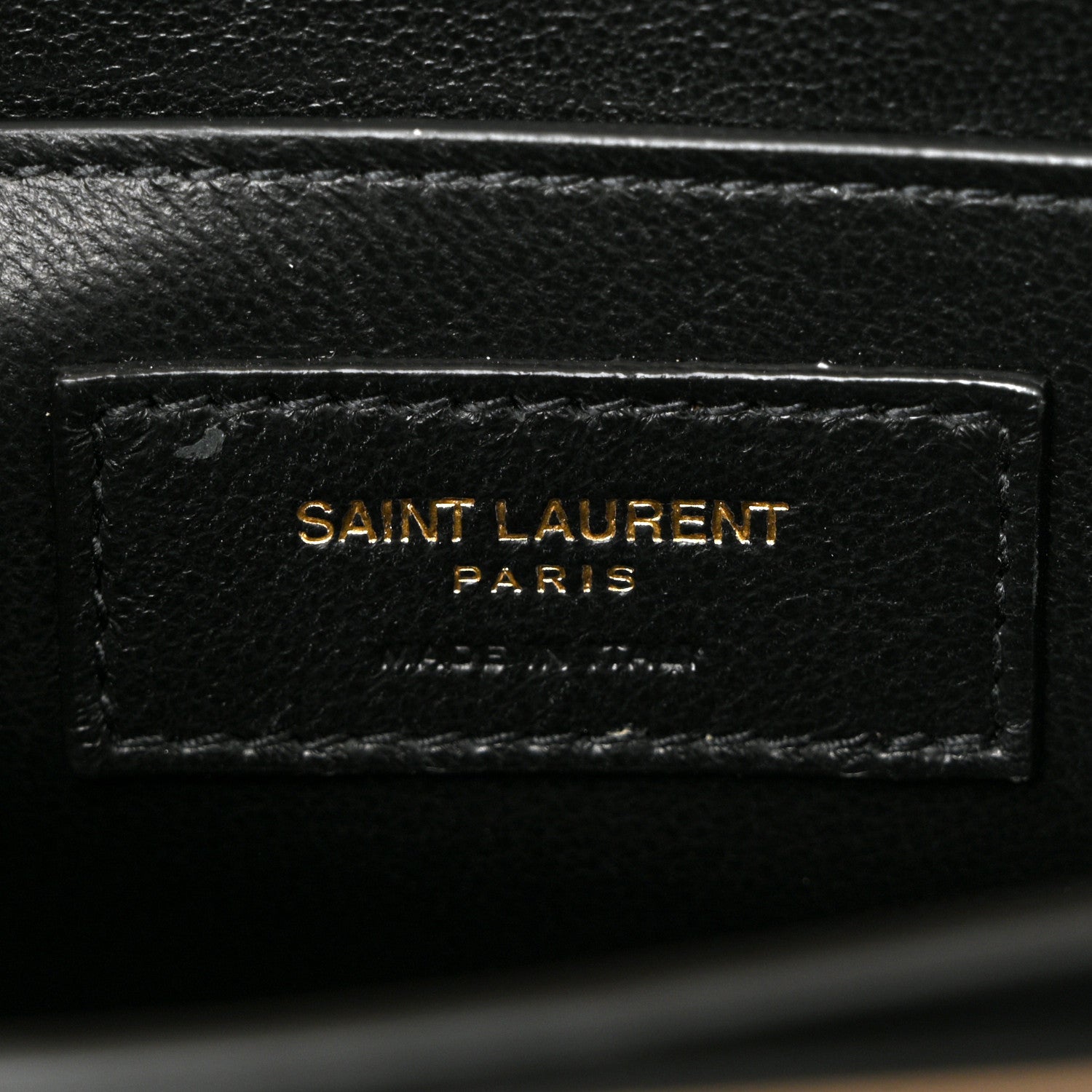 Saint Laurent Grain de Poudre Medium Classic Monogram Cassandra Top Handle Dark Beige 6 of 10