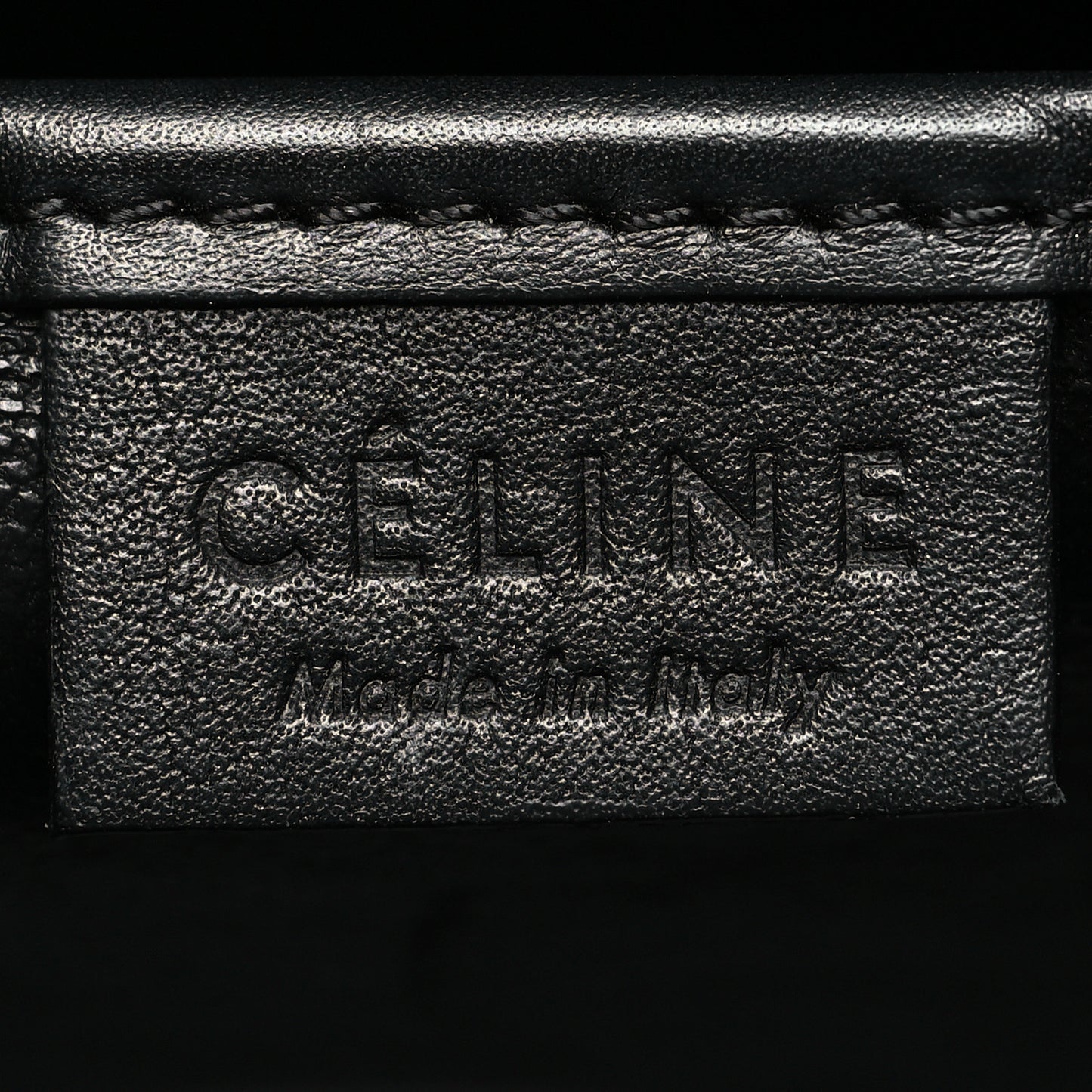Smooth Calfskin Nano Luggage Black
