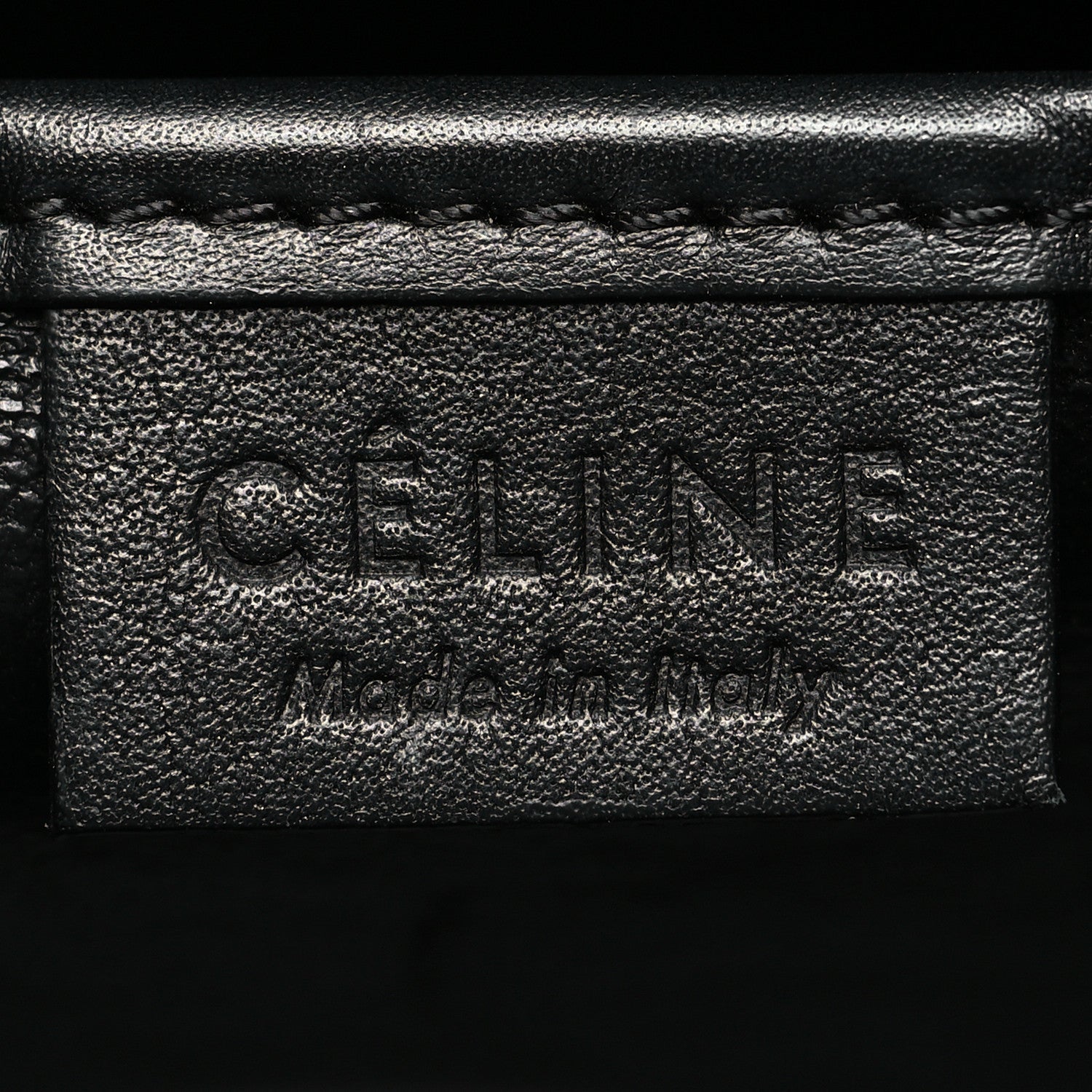 Celine Smooth Calfskin Nano Luggage Black 6 of 12