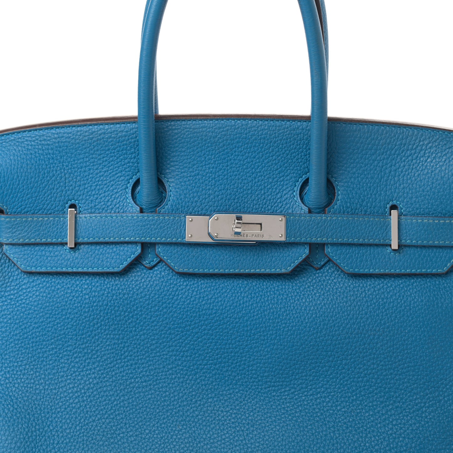 Togo Birkin 35 Bleu Azteque