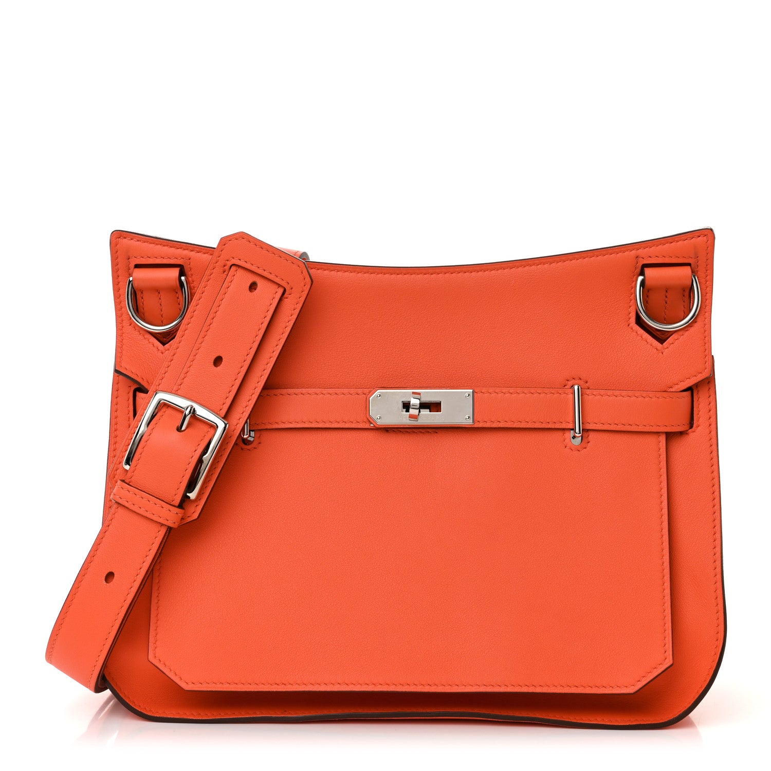 Hermes Swift Jypsiere 28 Orange Poppy 1 of 11