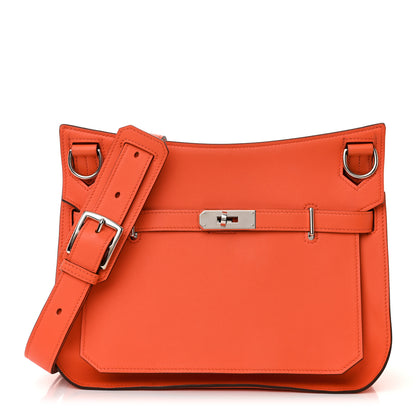 Hermes Swift Jypsiere 28 Orange Poppy 1 of 11