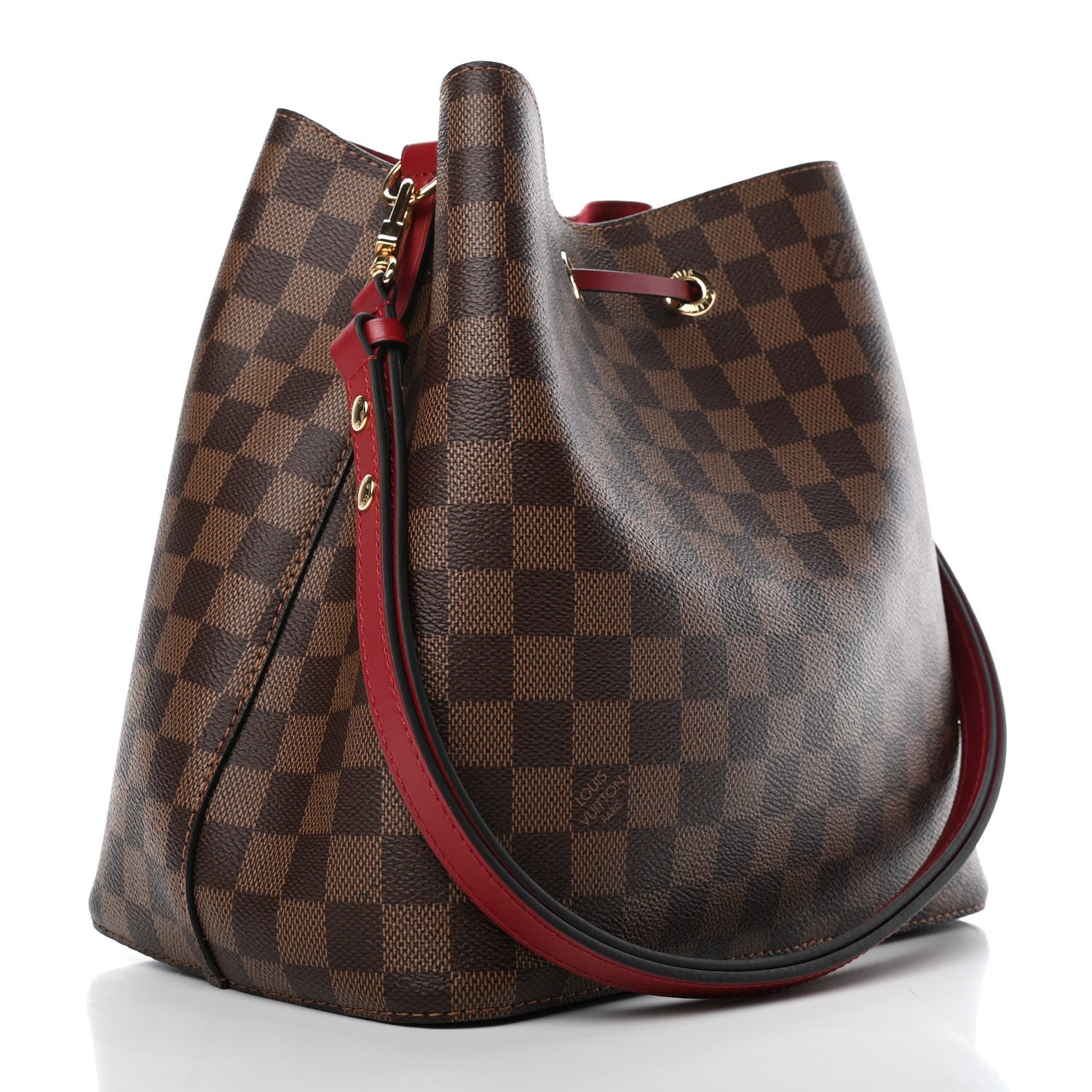 Louis Vuitton Damier Ebene Neonoe MM Cherry Berry 2 of 4