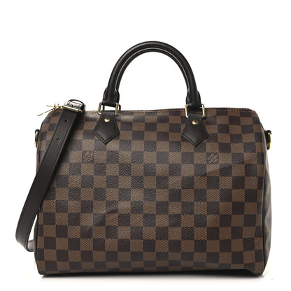 Louis Vuitton Damier Ebene Speedy Bandouliere 30 1 of 11