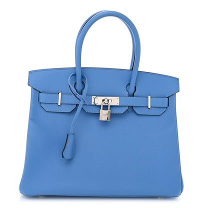Hermes Epsom Birkin 30 Bleu Paradis 1 of 12