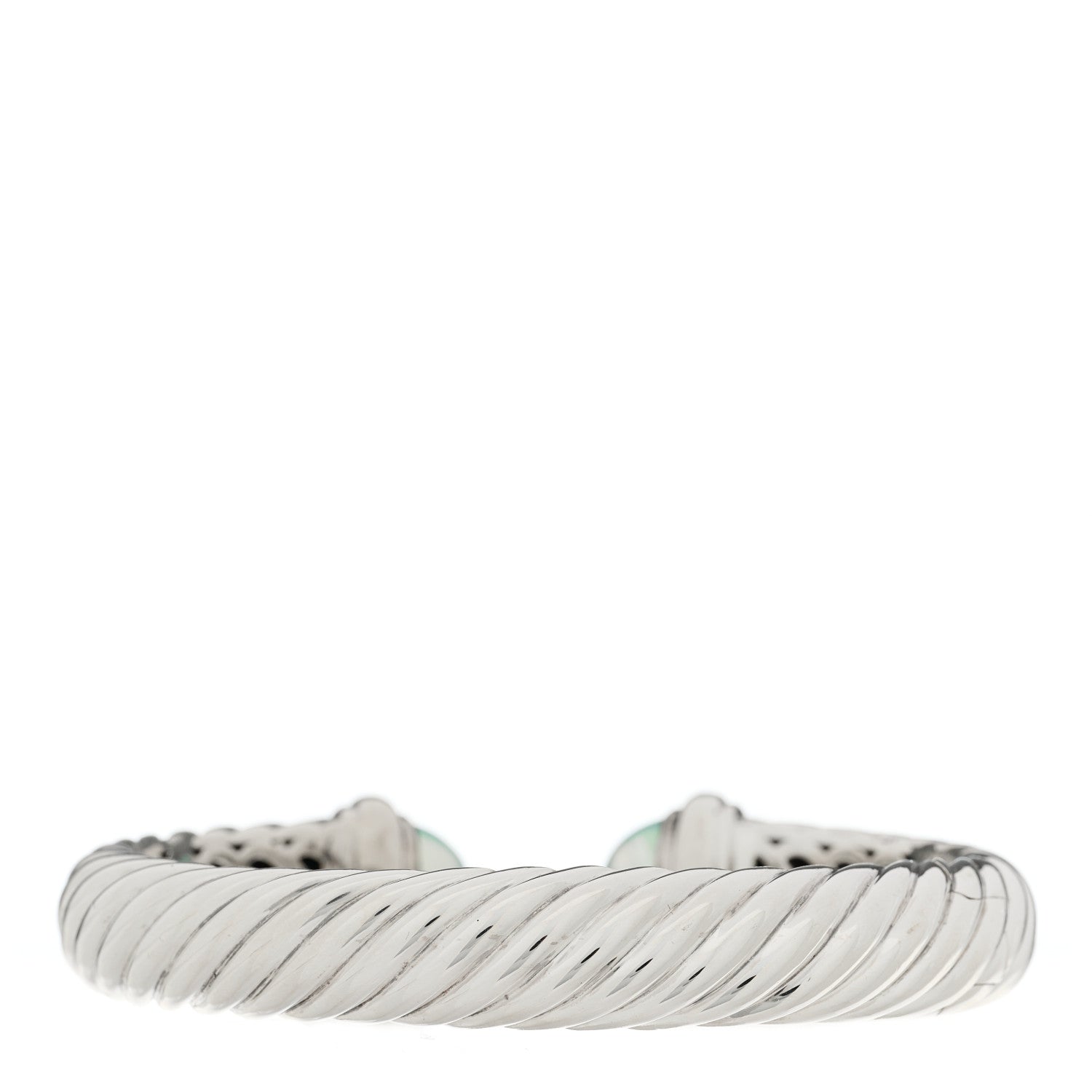 David Yurman Sterling Silver Chalcedony Waverly Bracelet 2 of 3