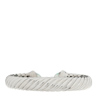 David Yurman Sterling Silver Chalcedony Waverly Bracelet 2 of 3
