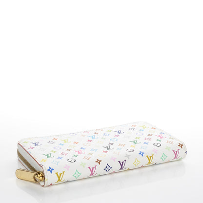 Louis Vuitton Monogram Multicolor Zippy Wallet White 4 of 6