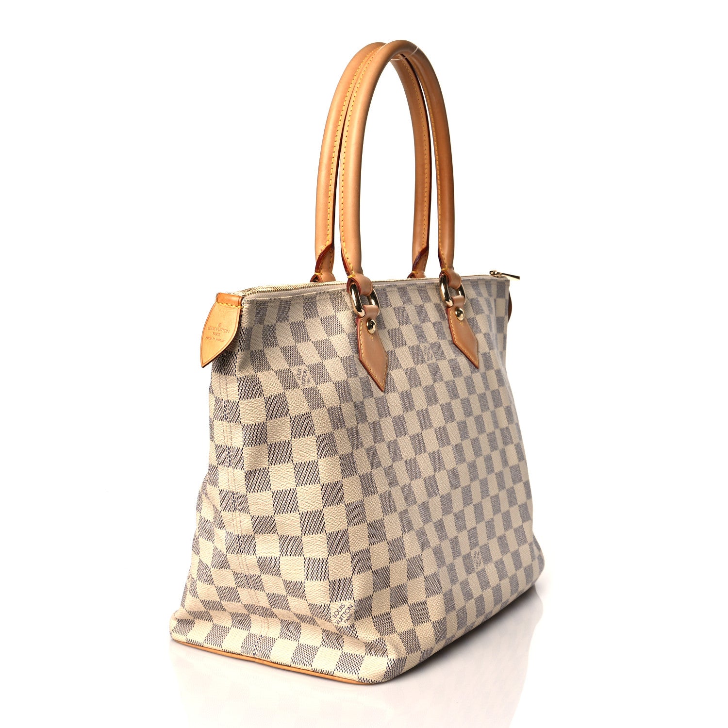 Louis Vuitton Damier Azur Saleya MM 3 of 10