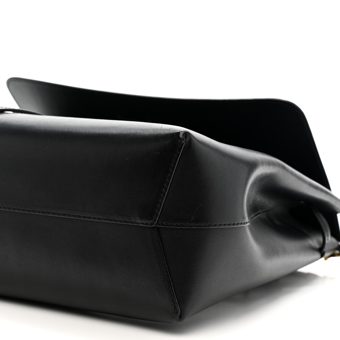 Calfskin Lady Bag Black Flamma