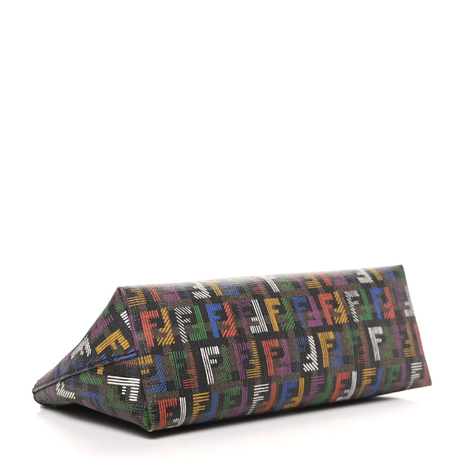 Fendi Zucca Spalmati FF Multicolor Cosmetic Case Multicolor 4 of 7
