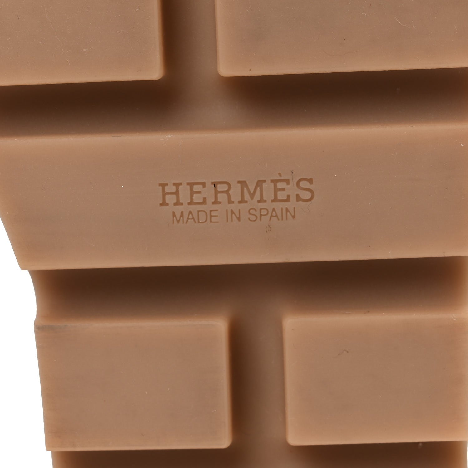 Hermes Calfskin Cork Eze 30 Sandals 39 Marron Glaise 6 of 11
