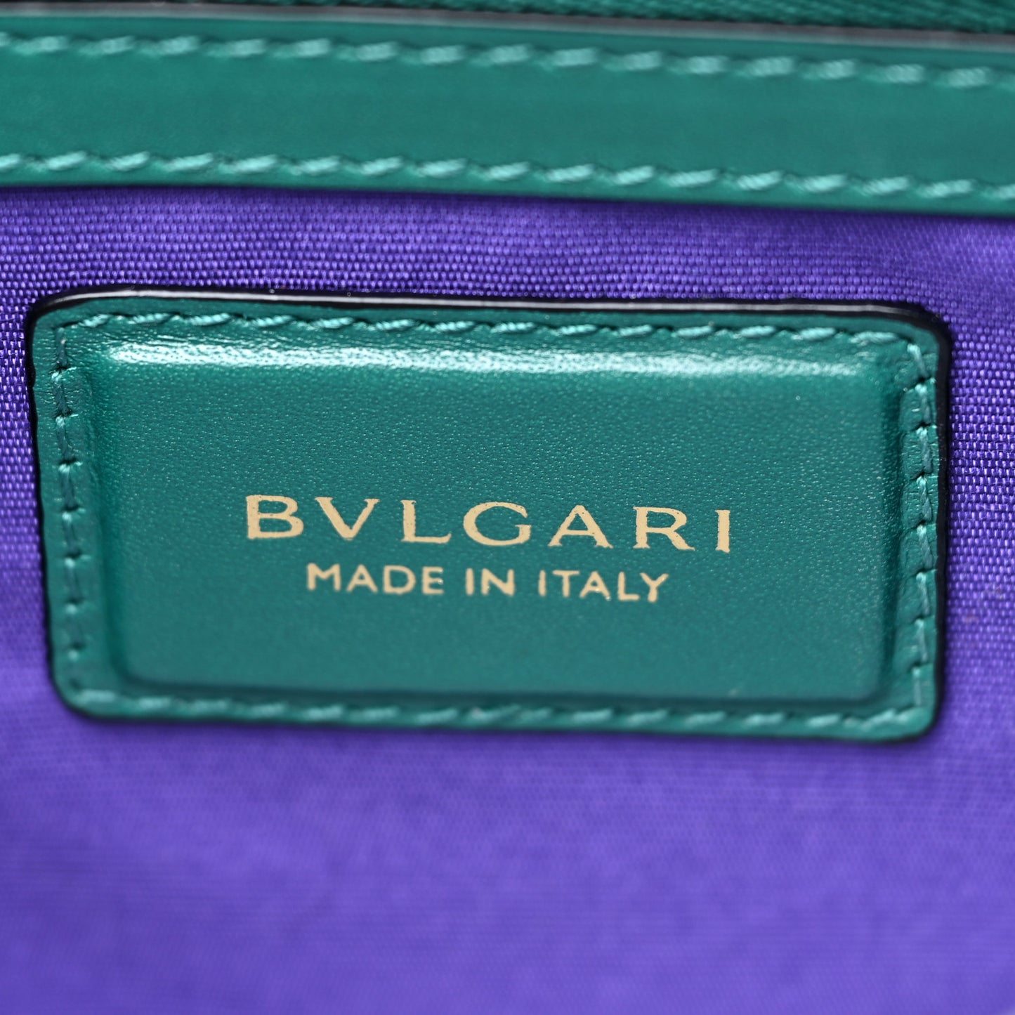 Calfskin Serpenti Forever Top Handle Emerald Green