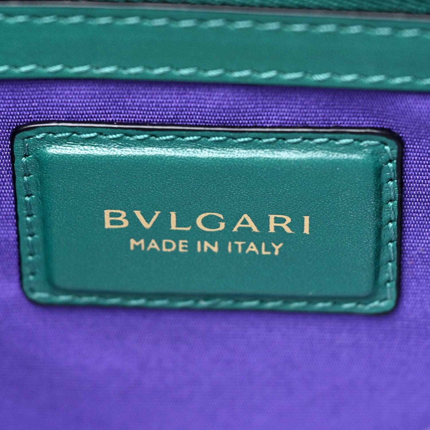 Bulgari Calfskin Serpenti Forever Top Handle Emerald Green 8 of 14
