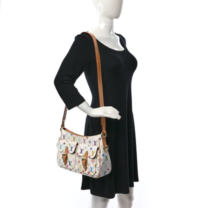 Louis Vuitton Monogram Multicolor Lodge GM White 2 of 8