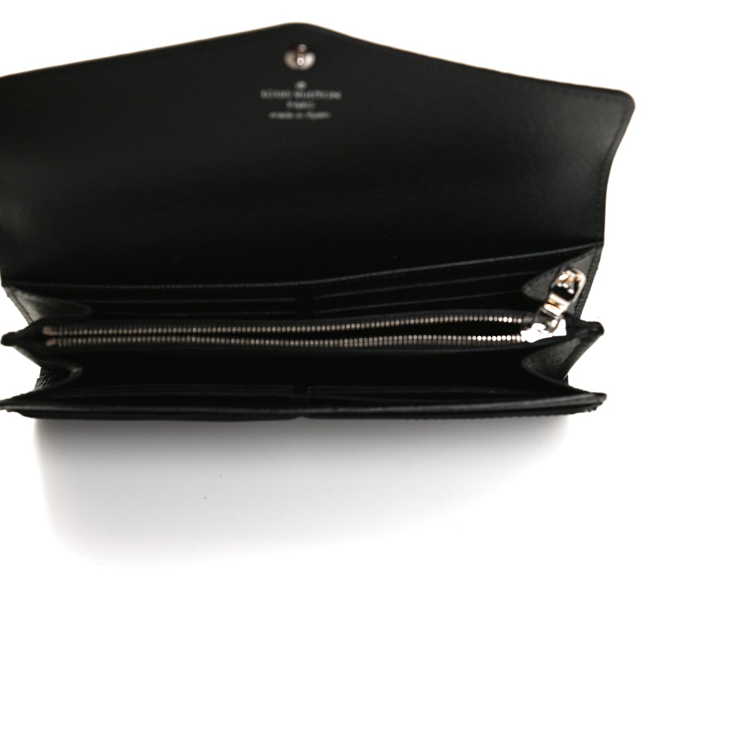 Louis Vuitton Epi Sarah Wallet NM Black 5 of 9