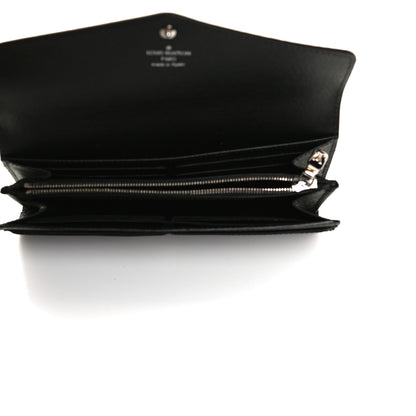 Louis Vuitton Epi Sarah Wallet NM Black 5 of 9
