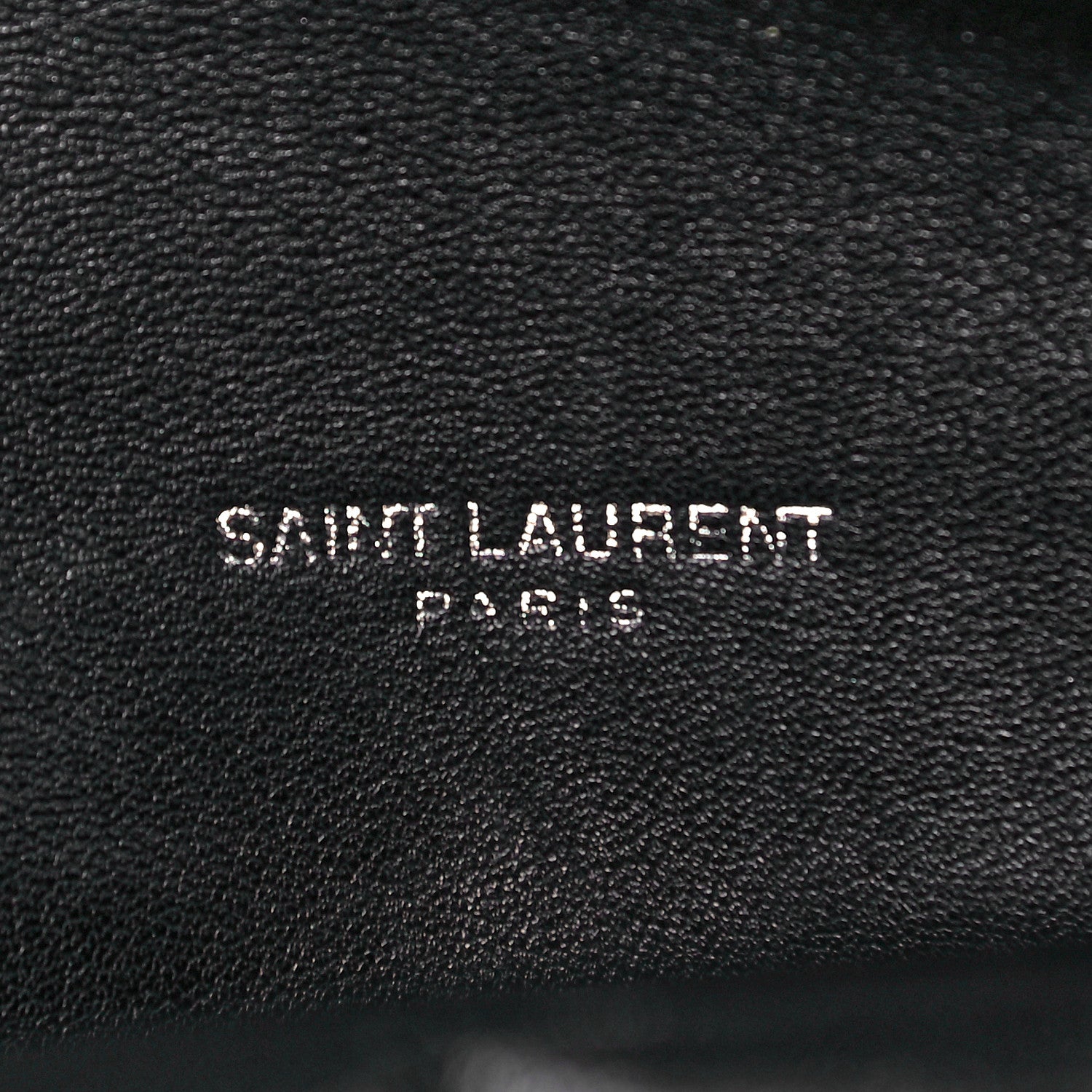 Saint Laurent Lambskin Quilted Medium Loulou Puffer Monogram Chain Satchel Black 6 of 10
