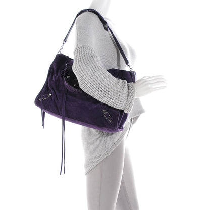 Balenciaga Baby Daim Suede City Purple 2 of 15