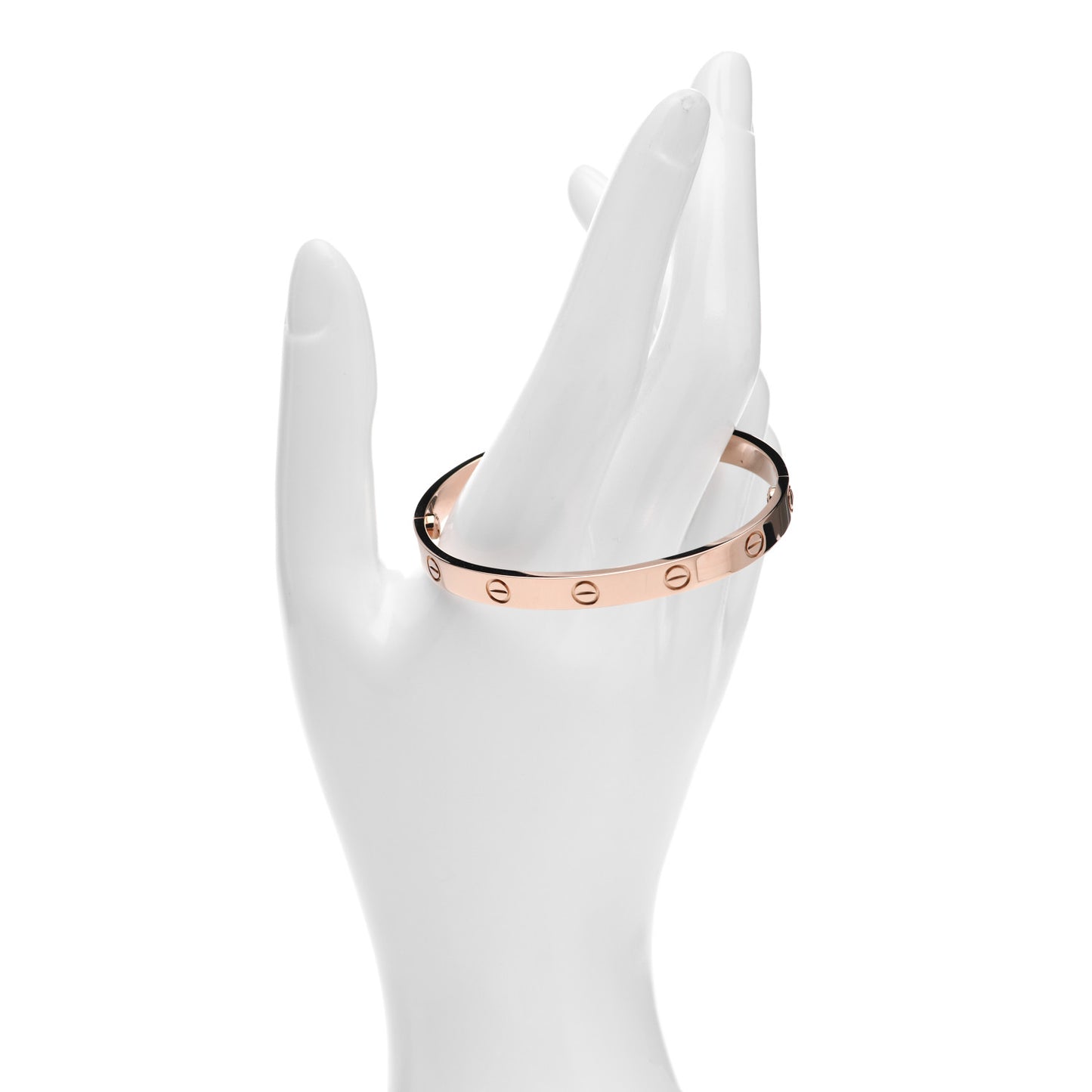 18K Pink Gold LOVE Bracelet 17