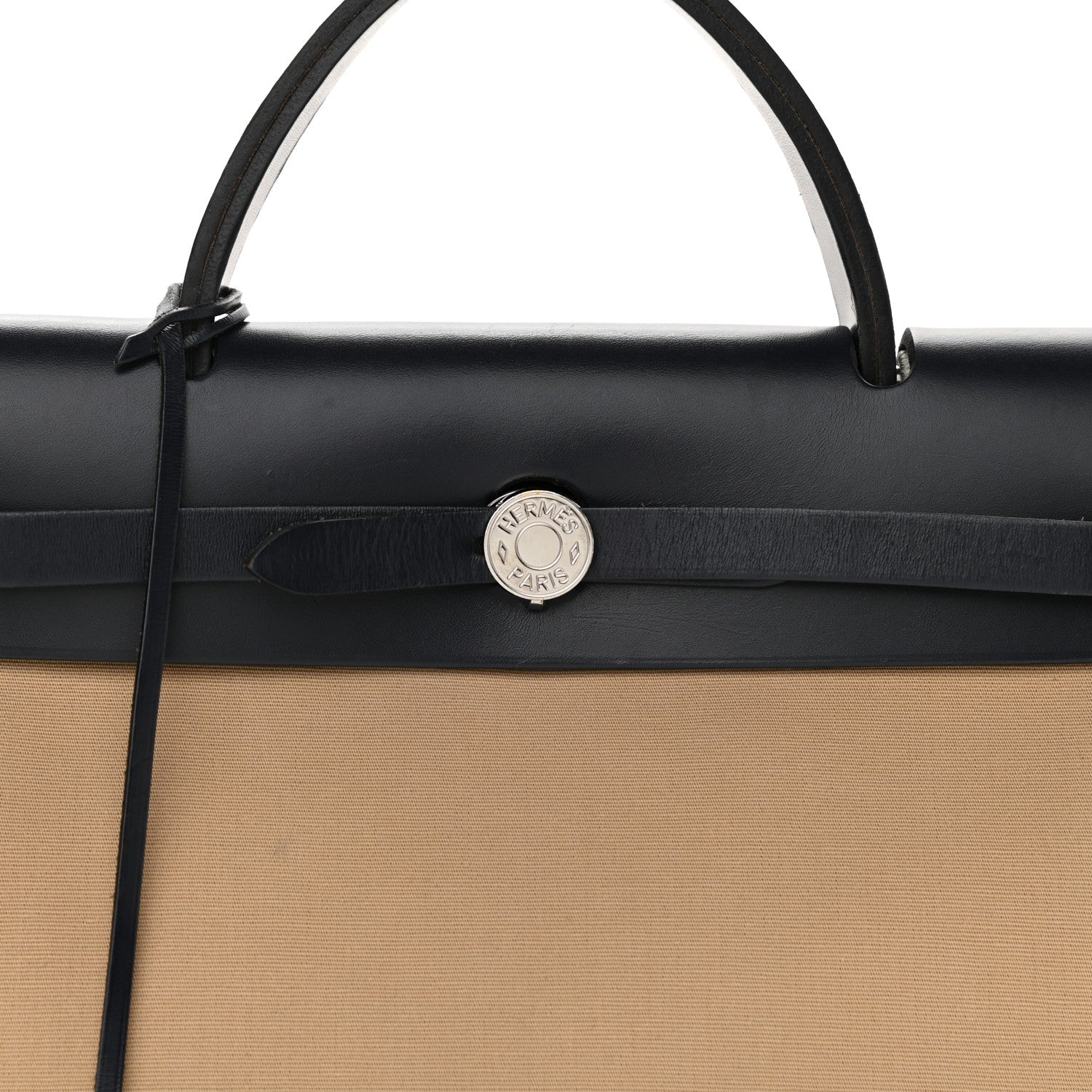 Hermes Vache Hunter Toile Herbag Zip 31 PM Trench Bleu Indigo 9 of 21