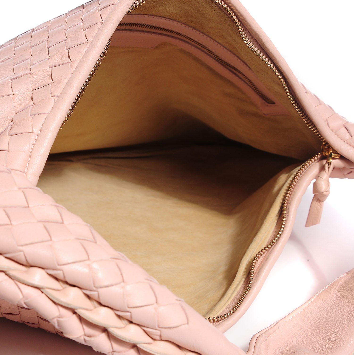 Bottega Veneta Nappa Intrecciato Large Veneta Hobo Lotus 5 of 8
