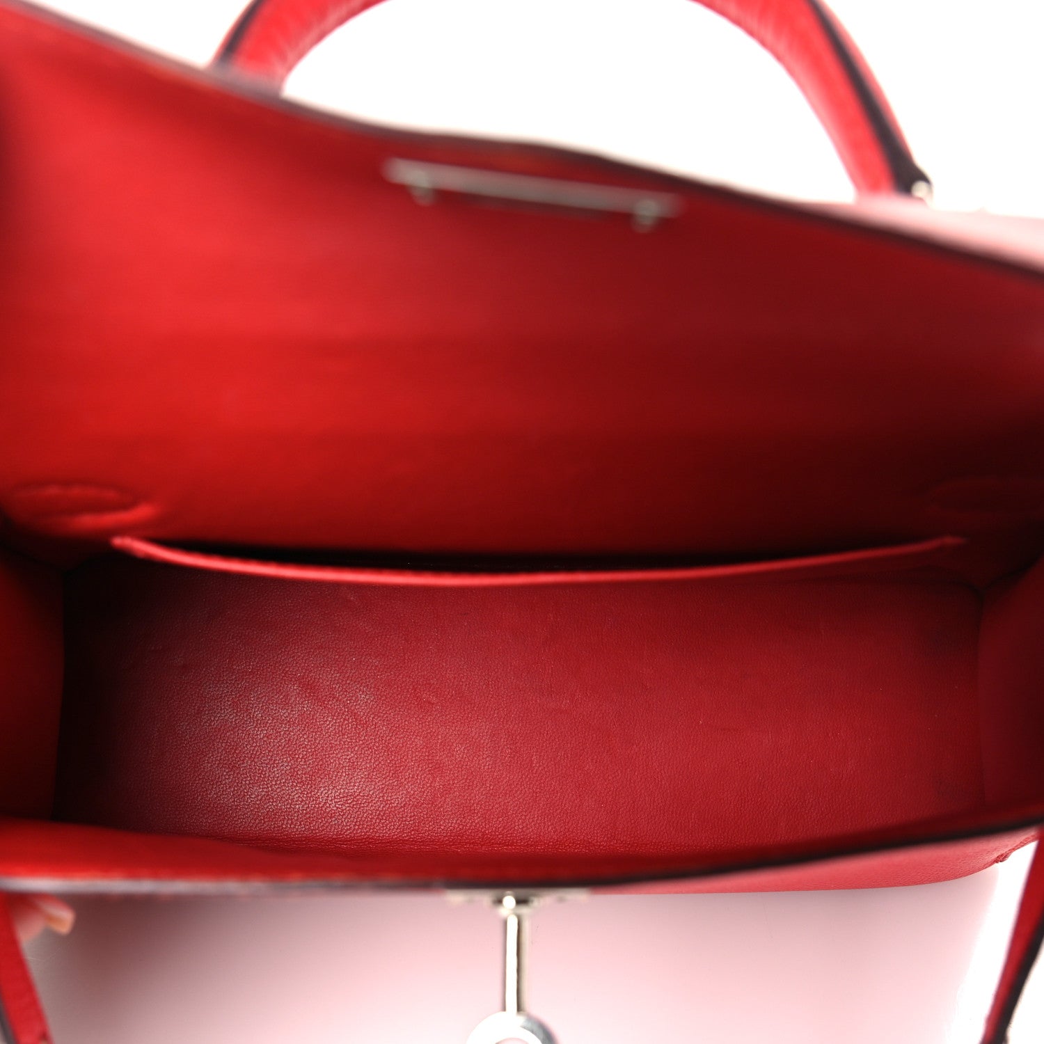 Hermes Epsom Mini Kelly Sellier 20 Rouge Tomate 5 of 10