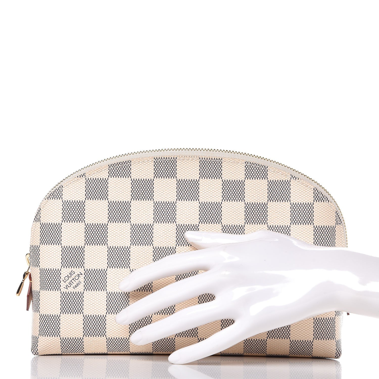 Louis Vuitton Damier Azur Cosmetic Pouch GM 2 of 8