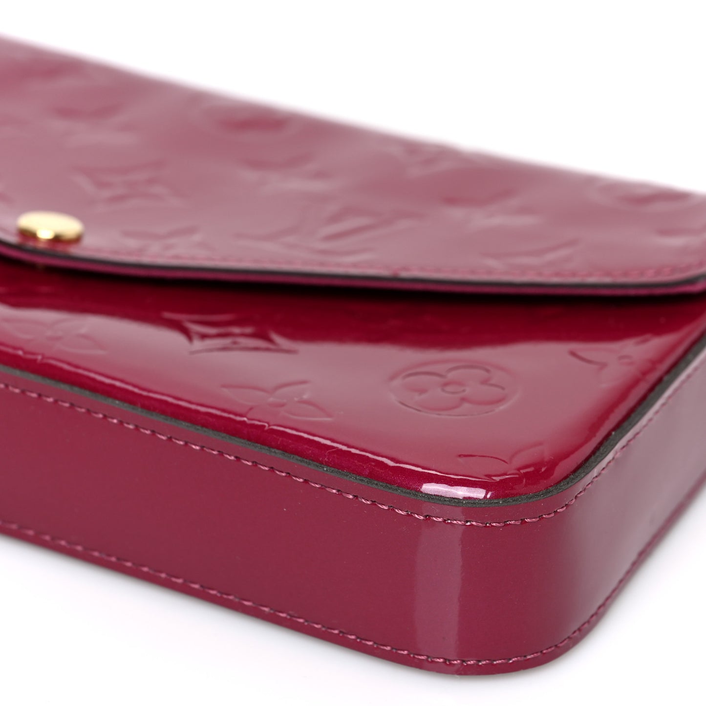 Vernis Felicie Chain Wallet Magenta
