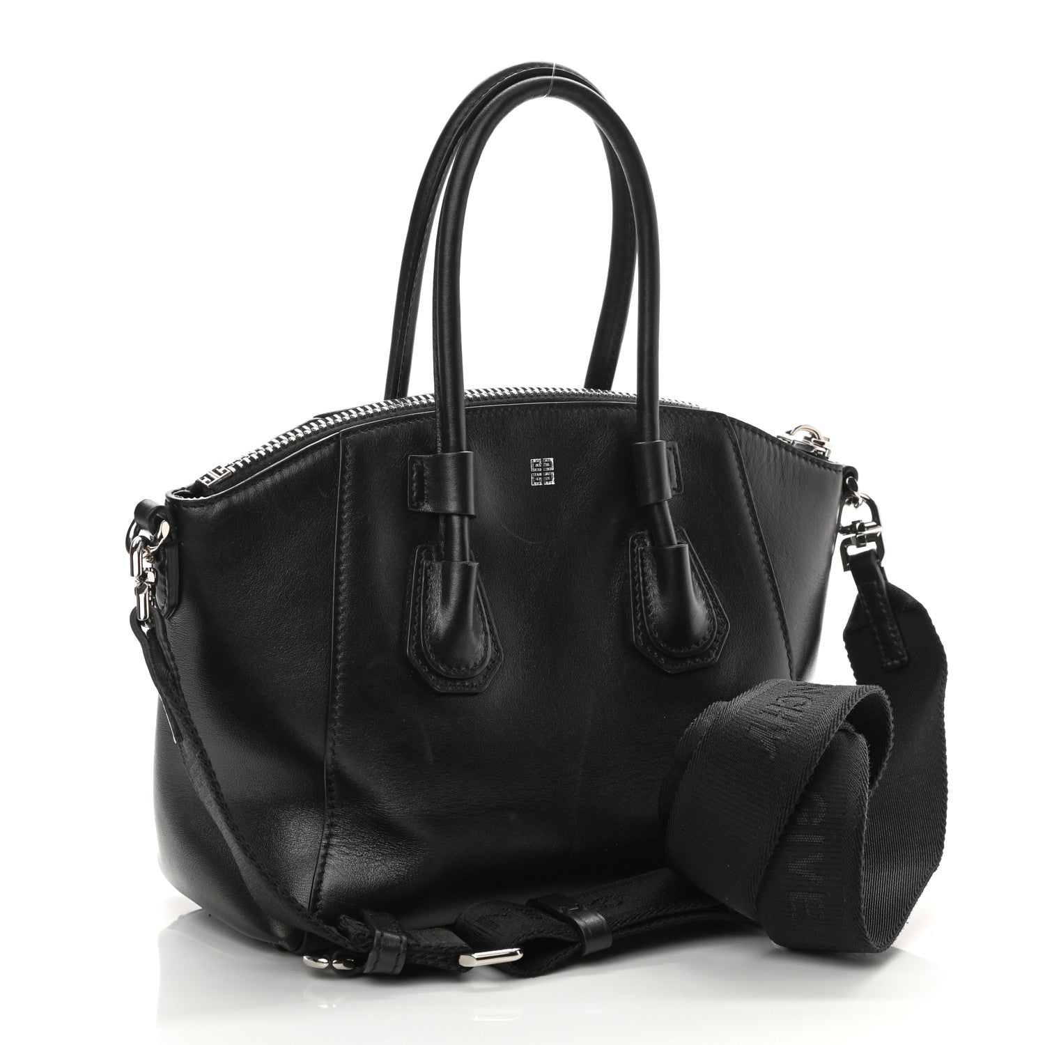 Givenchy Box Calfskin Mini Sport Antigona Top Handle Bag Black 3 of 8